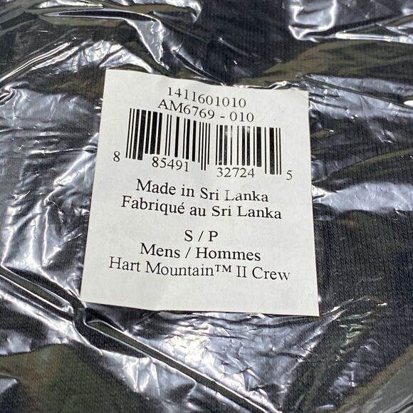 Columbia Hart Mountain II Crew Pullover - 141160 - New 2022 Black Small/Petite - Picture 4 of 5